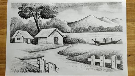 scenery drawings|drawing scenery for beginners.